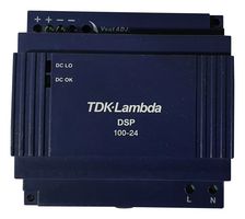 DSP100-24 - AC/DC DIN Rail Power Supply, 24V DC, 4.2A, 100W