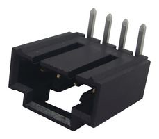 70553-0003 - Pin Header, Signal, 2.54 mm, 1 Rows, 4 Contacts, Through Hole Right Angle, SL 70553