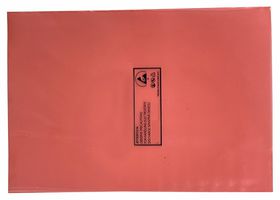 001-0020 - Pink Anti-Static Heat Seal ESD-Safe Bag, 254mm x 305mm, x100