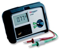 LT300 - 550V High Current Single and 3 Phase Loop Impedance Tester with Test Leads