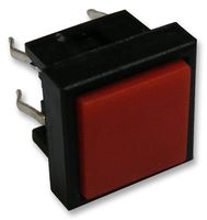 TS0A23 - Switch, Push Button, Momentary, Square, SPST, Red