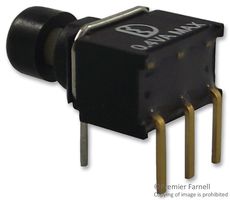 P8US8WR2C2M6RES - Miniature Waterproof Sealed Push Button Switch, Right Angle, Momentary, SPDT, 20V, IP67
