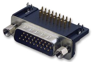 SPC15237 - 26 Pin Hi Density D-Sub Right Angle PCB Plug