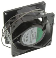 SF23080A 2083HBL.GN - 230V AC 2 Lead Wires Ball Bearing Axial Fan - 80x80x38mm