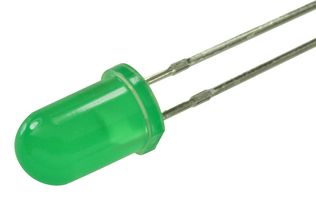 MCL053LGD - LED, Green, 5mm, 1.9V
