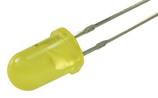 MCL053HYD/5 - LED, Yellow with Inbuilt Resistor, 5mm, 5V