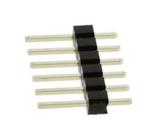 2211S-06G - Header, 1 Row, Vertical, 6 Way