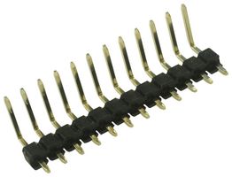 MC34757 - Header, 1 Row, Right Angle, 12 Way