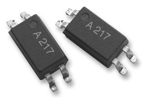 ACPL-217-50AE - Optocoupler, Transistor Output, 1 Channel, SOIC, 4 Pins, 50 mA, 3 kV, 80 %