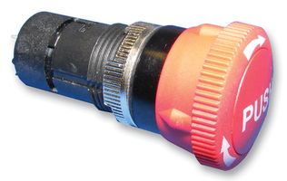 MCOS38009 - Switch, Emergency Stop, PCB Terminals