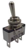 631H/2 - Toggle Switch, Metal Lever, SPST, ON-OFF, 15A