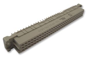 09 03 296 6824 - DIN 41612 Connector, Type C, 96 Contacts, Receptacle, 2.54mm, 3 Row, a + b + c