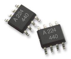 ACPL-224-500E - Optocoupler, Transistor Output, 2 Channel, SOIC, 8 Pins, 50mA, 3kV, 20%