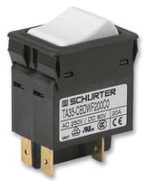 TA35-CBTWF030C0 - Thermal Circuit Breaker, TA35 Series, 3A, 2 Pole, 32V DC, 240V AC, Panel