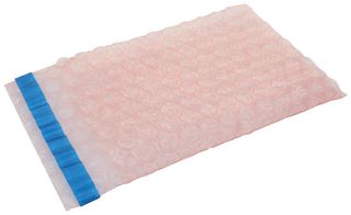 004-0012F - Pink Bubble Anti-Static Self Seal ESD-Safe Bag, 135mm x 100mm, x10