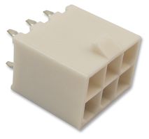 39-28-8060 - Header, Mini-Fit, Dual Row, 6 Way