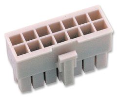 39-01-2105 - Mini-Fit Jr. Receptacle Housing, 2 Row, UL 94V-0, 10 Way