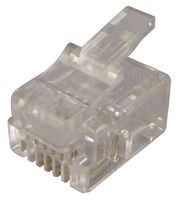 7001-6P4C - Plug, RJ11, 6P4C, Flat