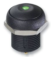 IRR3S422LOG - Switch, NO, Round, Green LED, IP67
