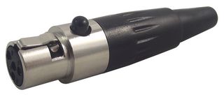 SVP556-TA-4P - Mini-XLR Socket, 4 Pole