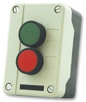 RC2PGR - 2 Position Pushbutton Control Switch Station, Red and Green, 104x68x63mm