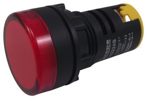 RAD224P - 22mm Switches LED Pilot Red 230V