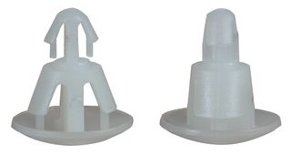 D01454 - PCB Support, Nylon 66, 4mm Dia, 3.5mm