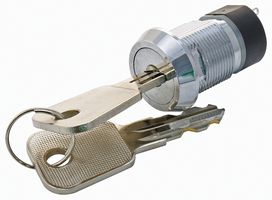 S286A-1 - Keyswitch, Off-On, DPST