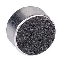 ABM-712-RC - 9.7mm Noise Cancelling Electret Condenser Microphone (Solder Pads), 100Hz-10000Hz, 2V to 10V, -46dB