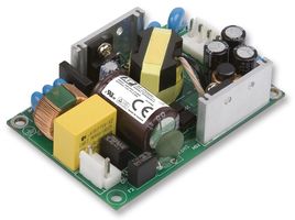 ECP40UT01 - AC/DC Open Frame Power Supply, Medical Approved, 5V/7.8A, 12V/2A, -12V/500mA, 40W