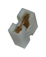 68786-202LF - 2.54mm Shorting Link, White