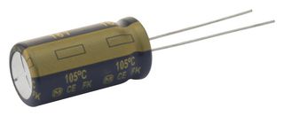 EEUFK0J681 - Electrolytic Capacitor, 680 µF, 6.3 V, ± 20%, Radial Leaded, 3000 hours @ 105°C, Polar