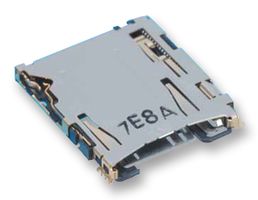 DM3AT-SF-PEJM5(40) - SMD Right Angle Memory Card Connector, MicroSD,  Push-Push, 8 Contacts