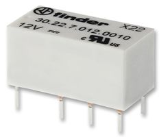 30.22.7.048.0010 - Relay, Power, PCB, DPCO, 48V dc, 2A
