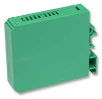 CVB225/KIT - IP20 Green Polycarbonate Vertical DIN Rail Enclosure - 101.75x82x22.5mm