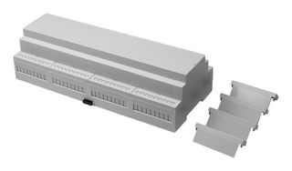CNMB/12/KIT - IP20 Polycarbonate DIN Rail Module Box Enclosure Kit - 90x58x212mm