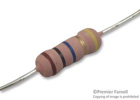 HHV-50JT-52-47M - Resistor, 0.5W, 5%, 47M