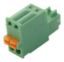 FK-MC 0,5/2-ST-2,5 - 2.5mm Pluggable Terminal Block, 2-Pole, 26AWG - 20AWG, 160V, 4A