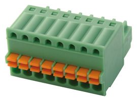 FK-MC 0,5/8-ST-2,5 - 2.5mm Pluggable Terminal Block, 8-Pole, 26AWG - 20AWG, 160V, 4A