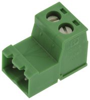 1786174 - Pluggable Terminal Block, 5.08 mm, 2 Ways, 24 AWG, 12 AWG, 2.5 mm², Screw