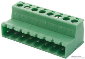 1786239 - Pluggable Terminal Block, 5.08 mm, 8 Ways, 24 AWG, 12 AWG, 2.5 mm², Screw