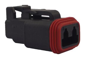 DT062S-CE06 - Plug, DT Series, Sockets, 2 Way