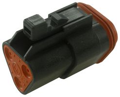 DT063S-CE06 - Plug, DT Series, Sockets, 3 Way