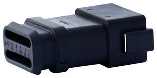 DT0412PA-CE09 - Receptacle, DT Series, Pins&Adapt, 12 Way