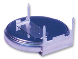 CR 2430 MFR RH - CR2430 3V Lithium Button Cell Battery, 3-Pin Horizontal PCB Mount