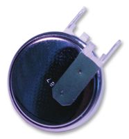 CR 2032 MFR FV - CR2032 3V Lithium Button Cell Battery, 2-Pin Vertical PCB Mount
