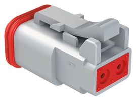 AT06-2S - Plug, AT Series, Sockets, 2 Way