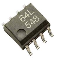 ACPL-064L-000E - Optocoupler, Digital Output, 2 Channel, 3.75kV, 10 Mbaud, SOIC, 8 Pins