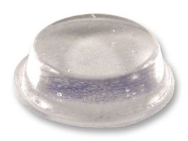 1421T2CL - Round Stick On Adhesive Feet -  Transparent, 3.5mm x 12.7mm, 24 Pack