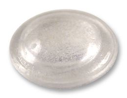 1421T6CL - Round Stick On Adhesive Feet - Transparent, 2.2mm x 7.9mm, 24 Pack